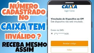 CAIXA TEM COMO BURLAR O CÃ“DIGO SMS DE NÃšMERO CANCELADO E RECEBER AUXÃLIO MESMO ASSIM [upl. by Pearla]