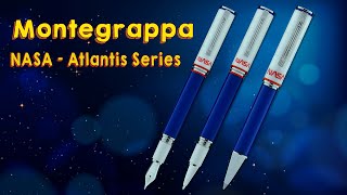 Montegrappa NASA Atlantis Collection  Fountain pen rollerball and ballpoint pens [upl. by Morganstein]