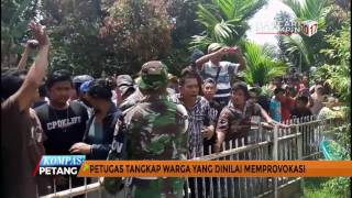 Pengosongan Rumah Dinas TNI Ini Ricuh [upl. by Chessa]