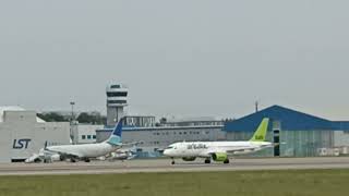 AIR BALTIC Airbus A220300 [upl. by Eveivenej]