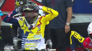 Supercross 450 Main Event Salt Lake City Round 16 2018 [upl. by Harac]