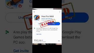 Will Free Fire Max Banned 🙀 [upl. by Imoin]