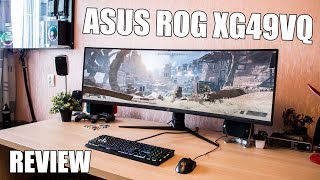 The ASUS ROG STRIX XG49VQ Review by Tanel [upl. by Aralc]