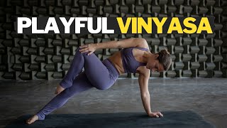 45Min Playful  Creative Vinyasa Yoga Practice with Charlie Follows [upl. by Yrakcaz876]