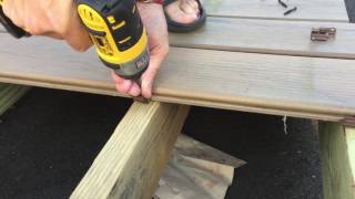 AZEK Timbertech Conceal Loc Easy Install on Composite or PVC Deck Boards [upl. by Notrom]