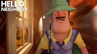 FISHING TRIP With The Neighbor  Hello Neighbor Alpha 4 [upl. by Layney]