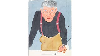 David Hockney Drawing from Life [upl. by Marba]