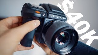 Review Hasselblad H6D 100c HTS 15 tiltshift adapter 100 Megapixel medium format camera [upl. by Haleak]