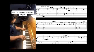 Autumn Leaves  mistfulplays version  sheet music [upl. by Cromwell]