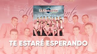 La Arrolladora Banda El Limón De René Camacho  Te Estaré Esperando Lyric Video [upl. by Sinnek]