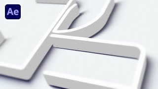 Cinematic 3D Stroke Logo Intro in After Effects  Tutorial [upl. by Sammer]