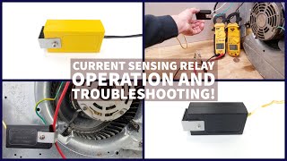 HVAC Current Sensing Relay Operation and Troubleshooting [upl. by Aiynat742]