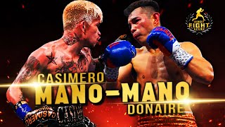 John Riel Casimero vs Nonito Donaire  ManoMano [upl. by Dyrraj]