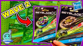 I Found NEW WAVE 2 HASBRO BEYBLADE X Starter Packs Beyhunting 6 [upl. by Annaej]