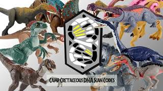 All Camp Cretaceous DNA Scan Codes  Jurassic World Facts [upl. by Cammie]