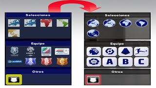 Instalar y Cambiar Iconos de Ligas HD pes ps2 [upl. by Massarelli]