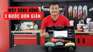 Review Máy đánh bóng lệch tâm 720W Yato YT82200 [upl. by Gerhardt]