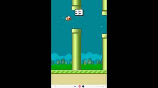 Flappy Bird Gameplay [upl. by Bollay898]