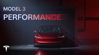 The New Model 3 Performance  Tesla [upl. by Bowe806]