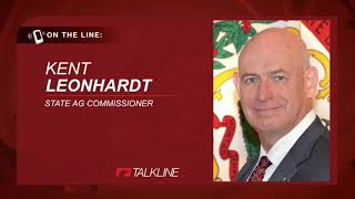 Commissioner Kent Leonhardt on Talkline with Hoppy Kercheval [upl. by Wiburg]