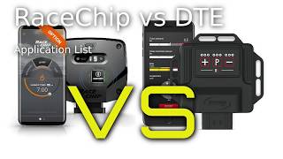 RaceChip vs DTE  Specs Comparison What are the differences Which is best [upl. by Gregson]