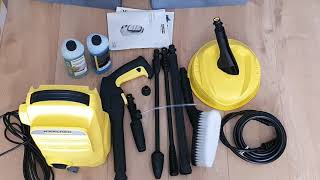 Karcher K2 Compact Car amp Home Pressure Washer Unboxing [upl. by Mohun]