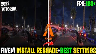 FiveM 2022  How To Install ReShade in FiveM  FiveM ReShade Best Configs amp Settings To Boost FPS [upl. by Surad667]