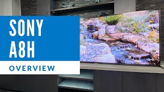 Sony A8H OLED Television Overview 2020 [upl. by Rugen]