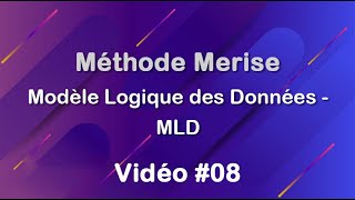 14  MLD  Modèle logique des données  Partie 1  Darija [upl. by Ayokahs]