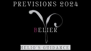 BELIER 2024 Prévisions  RENOUVEAU et DEMARRAGE [upl. by Aneloj690]