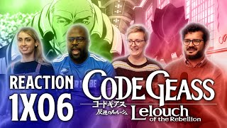 Code Geass  Episode 1x6  The Stolen Mask  Group Reaction [upl. by Melcher]