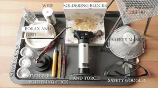 Learn silversmithing BASIC TOOLS Supplies to get started Silversmithing for beginners [upl. by Dielu163]