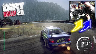 Subaru IMPREZA WRC GDB Monte Carlo  Logitech G29 DiRT Rally 20 DLC [upl. by Redleh]