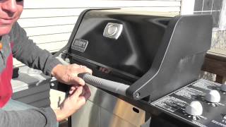 How To Install A Weber GrillOut Handle Light 7516 [upl. by Simara]