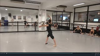 How To Learn Pirouettes En Dedans ballet tutorial beginner level [upl. by Levitt33]