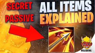 WILD RIFT  ALL ITEMS EXPLAINED INDEPTH  SECRET PASSIVES 2023 [upl. by Ozkum610]