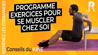 Renforcement musculaire complet  10 exercices full body [upl. by Sanson]