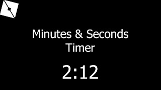 Minutes amp Seconds Timer Thingy Tutorial ROBLOX Studio [upl. by Henrie541]