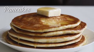 How to Make Easy Pancake  Japanese Fluffy Pancake Recipe  SKW [upl. by Wilonah]