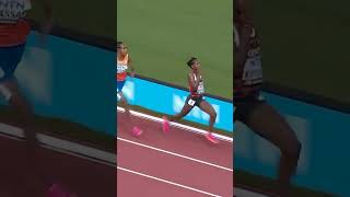 Crazy last lap from Faith Kipyegon in 5000m final athletics [upl. by Eanwahs719]