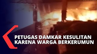 Pasar Pagi Rantepao di Toraja Utara Terbakar 7 Unit Mobil Damkar DIterjunkan [upl. by Lerrad]