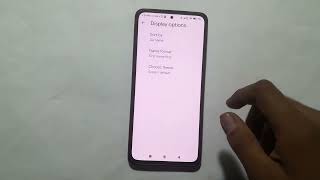 display option setting kaisa change kare Redmi note 13 mehow to set display option [upl. by Ynnahc]