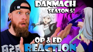 NEW DanMachi S5 Op amp Ed Reaction [upl. by Ived]