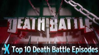 Top 10 Screw Attack Death Battle Episodes  TopX [upl. by Towers770]