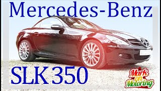 MercedesBenz SLK 350 R171 Road Test Review [upl. by Yraillih]