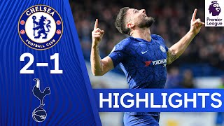 Chelsea 21 Tottenham  Girouds Stunner amp Alonsos Strike Lead the Blues to Victory 👏  Highlights [upl. by Sidman]