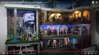 Star Wars The Black Series 6 Inch 112 Scale Diorama [upl. by Lachlan]