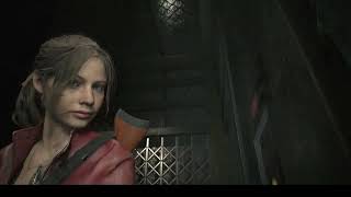 Resident Evil 2  Remake  Claire 2nd  004 [upl. by Newman590]