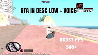 GTA SAMP HIGH FPS MODPACK PC LOW GTA IN DESC  GTA SAN ANDREAS MULTIPLAYER [upl. by Asilana888]