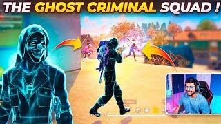 New Ghost Criminal Bundle Squad Gameplay 🔥  Free Fire Telugu  MBG ARMY [upl. by Revned]